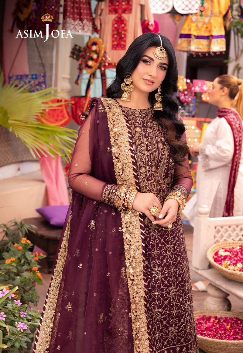Asim Jofa | Pyaar Diyan Gallan Formals | AJEM-24 by Asim Jofa - Designer Dress - Type: Ladies Clothes - Available at Libayah - 100% Original