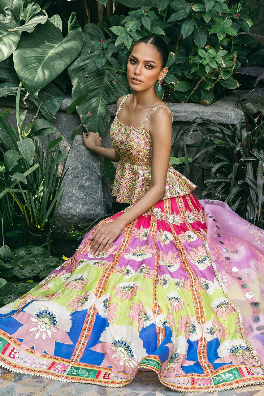 Sania Maskatiya | Reyna Occasion Wear | Teya by Sania Maskatiya - Designer Dress - Type: Ladies Clothes - Available at Libayah - 100% Original