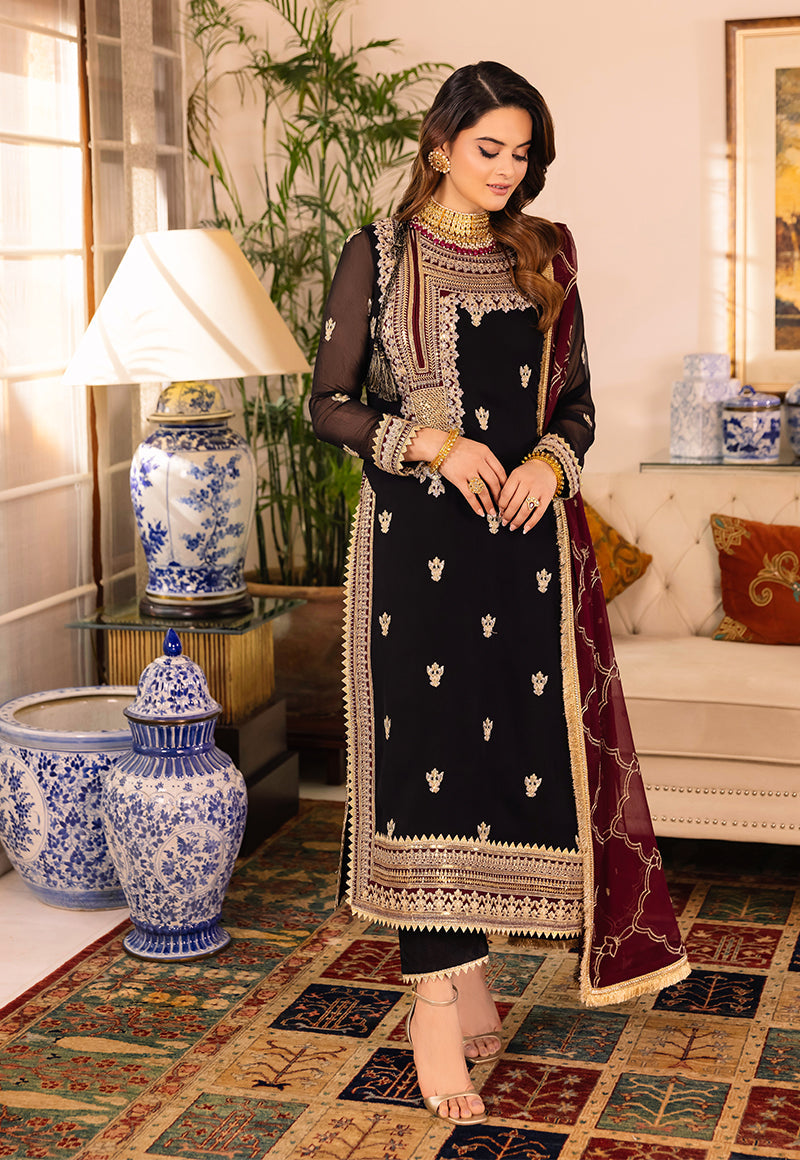 Asim Jofa | Signature Styles | AJSM-27 by Asim Jofa - Designer Dress - Type: Formal - Available at Libayah - 100% Original