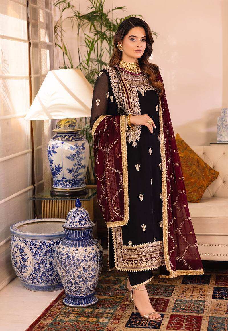 Asim Jofa | Signature Styles | AJSM-27 by Asim Jofa - Designer Dress - Type: Formal - Available at Libayah - 100% Original