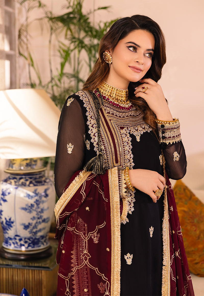 Asim Jofa | Signature Styles | AJSM-27 by Asim Jofa - Designer Dress - Type: Formal - Available at Libayah - 100% Original