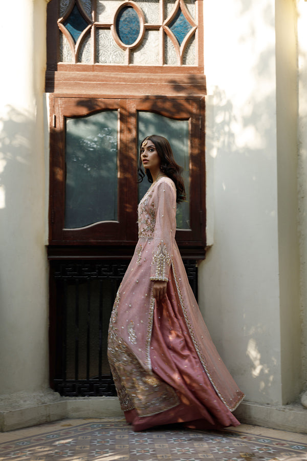 Wahajmkhan | Bahar Begum Formals | PINK BAHAR JORA by Wahaj M.Khan - Designer Dress - Type: Ladies Clothes - Available at Libayah - 100% Original