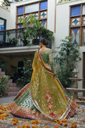 Wahajmkhan | Bahar Begum Formals | GREEN GALORE by Wahaj M.Khan - Designer Dress - Type: Ladies Clothes - Available at Libayah - 100% Original