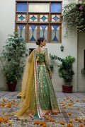 Wahajmkhan | Bahar Begum Formals | GREEN GALORE by Wahaj M.Khan - Designer Dress - Type: Ladies Clothes - Available at Libayah - 100% Original