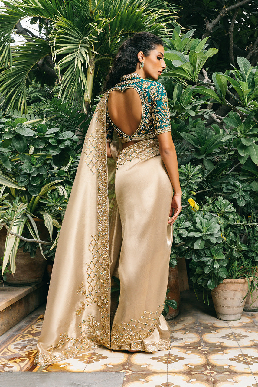 Sania Maskatiya | Reyna Occasion Wear | Rei by Sania Maskatiya - Designer Dress - Type: Ladies Clothes - Available at Libayah - 100% Original