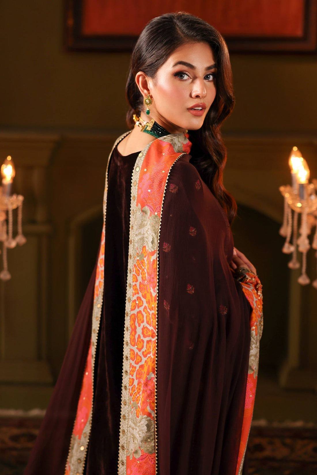 Charizma | Signora Velvet | VELVET CVT4-11 by Charizma - Designer Dress - Type: Ladies Clothes - Available at Libayah - 100% Original