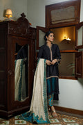 Wahajmkhan | Bahar Begum Formals | BLACK TURQUOISE BEGUM JORA by Wahaj M.Khan - Designer Dress - Type: Ladies Clothes - Available at Libayah - 100% Original