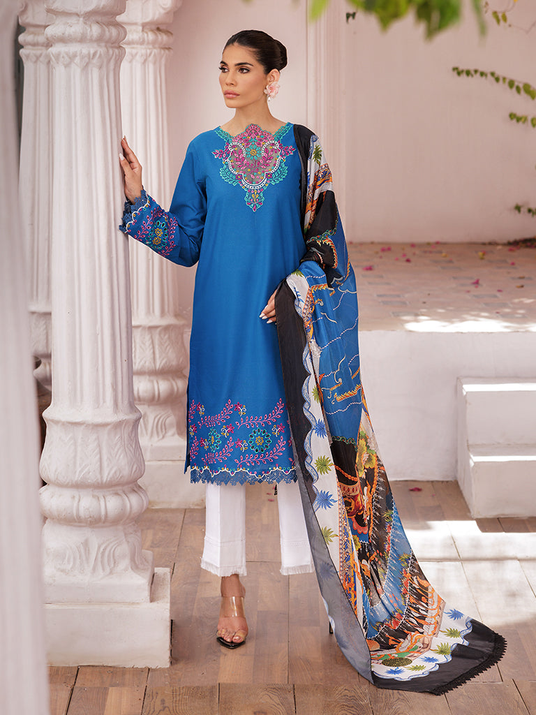 Rajbari | Nissa Chikankari Edition 25 | D# - 04 by Rajbari - Designer Dress - Type: Ladies Clothes - Available at Libayah - 100% Original
