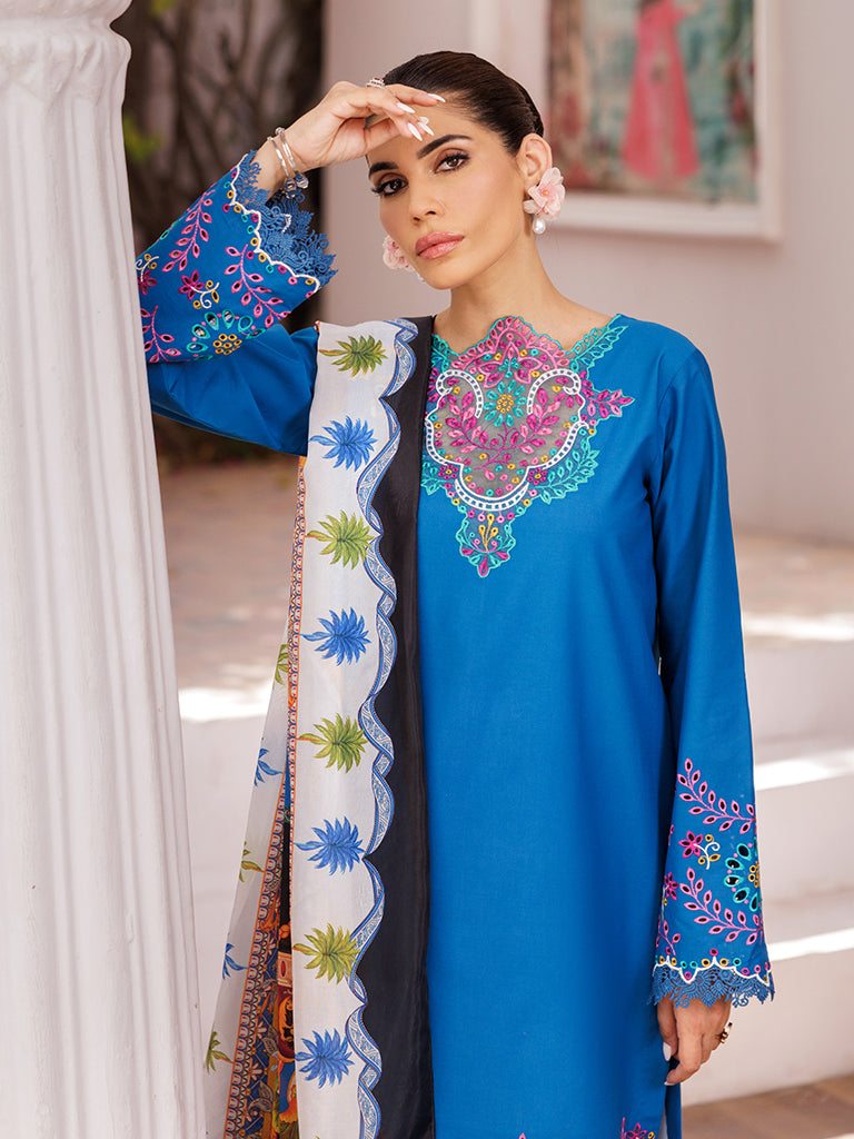 Rajbari | Nissa Chikankari Edition 25 | D# - 04 by Rajbari - Designer Dress - Type: Ladies Clothes - Available at Libayah - 100% Original