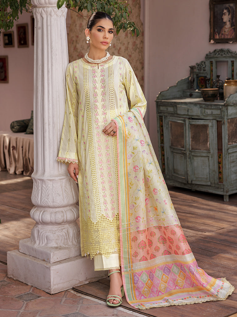 Rajbari | Nissa Chikankari Edition 25 | D# - 09 by Rajbari - Designer Dress - Type: Ladies Clothes - Available at Libayah - 100% Original