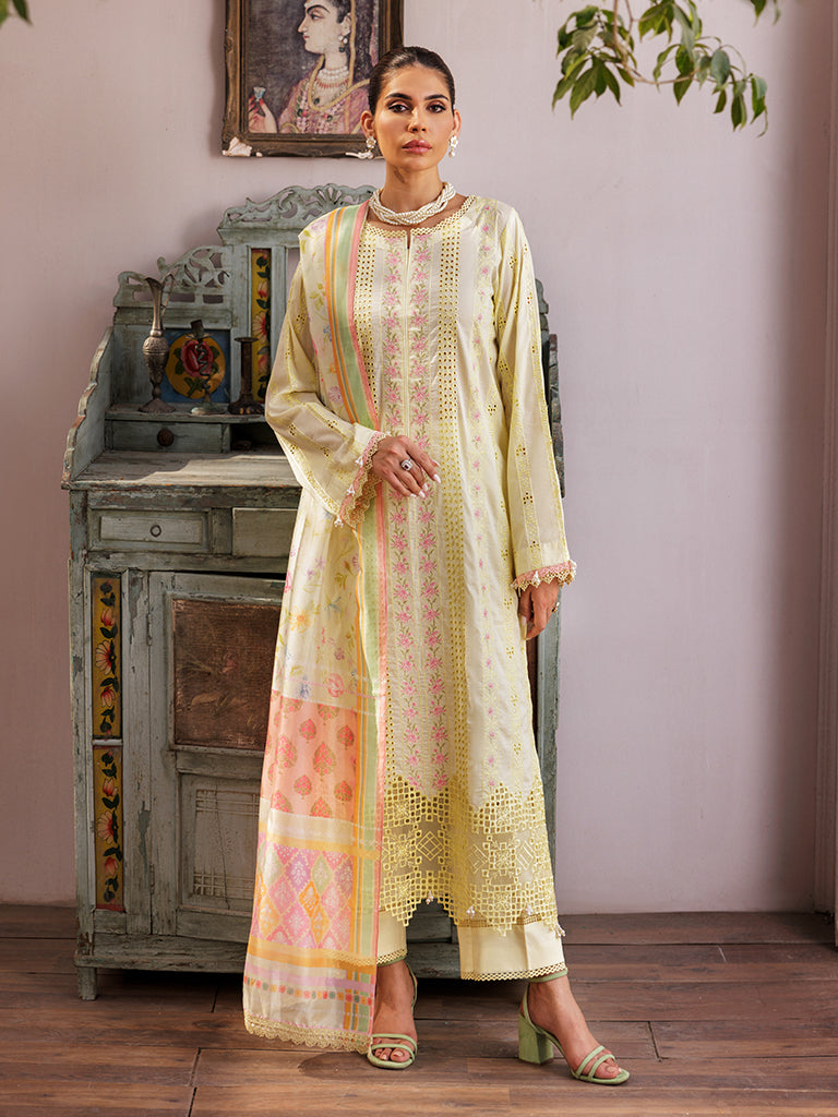 Rajbari | Nissa Chikankari Edition 25 | D# - 09 by Rajbari - Designer Dress - Type: Ladies Clothes - Available at Libayah - 100% Original