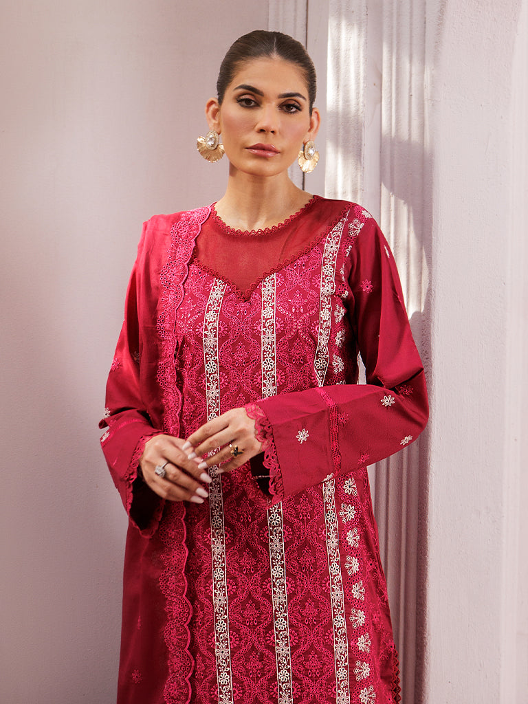 Rajbari | Nissa Chikankari Edition 25 | D# - 07 by Rajbari - Designer Dress - Type: Ladies Clothes - Available at Libayah - 100% Original