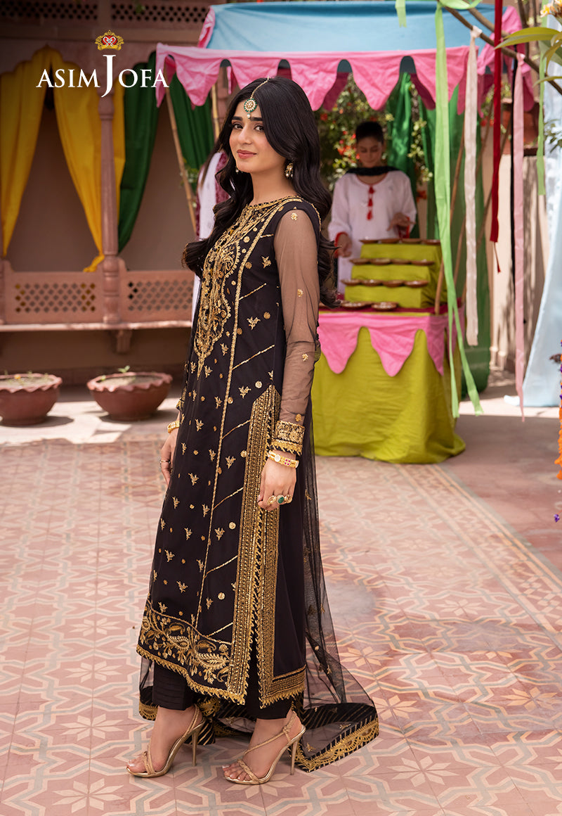 Asim Jofa | Pyaar Diyan Gallan Formals | AJEM-04 by Asim Jofa - Designer Dress - Type: Ladies Clothes - Available at Libayah - 100% Original