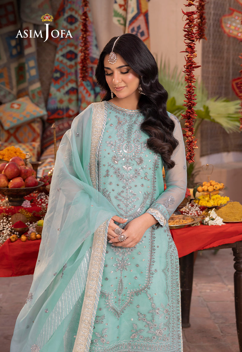 Asim Jofa | Pyaar Diyan Gallan Formals | AJEM-21 by Asim jofa - Designer Dress - Type: Ladies Clothes - Available at Libayah - 100% Original