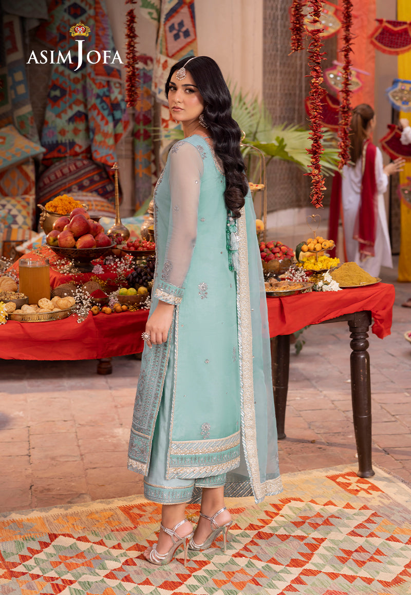 Asim Jofa | Pyaar Diyan Gallan Formals | AJEM-21 by Asim jofa - Designer Dress - Type: Ladies Clothes - Available at Libayah - 100% Original