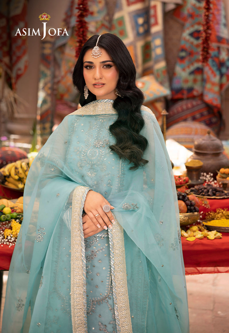 Asim Jofa | Pyaar Diyan Gallan Formals | AJEM-21 by Asim jofa - Designer Dress - Type: Ladies Clothes - Available at Libayah - 100% Original