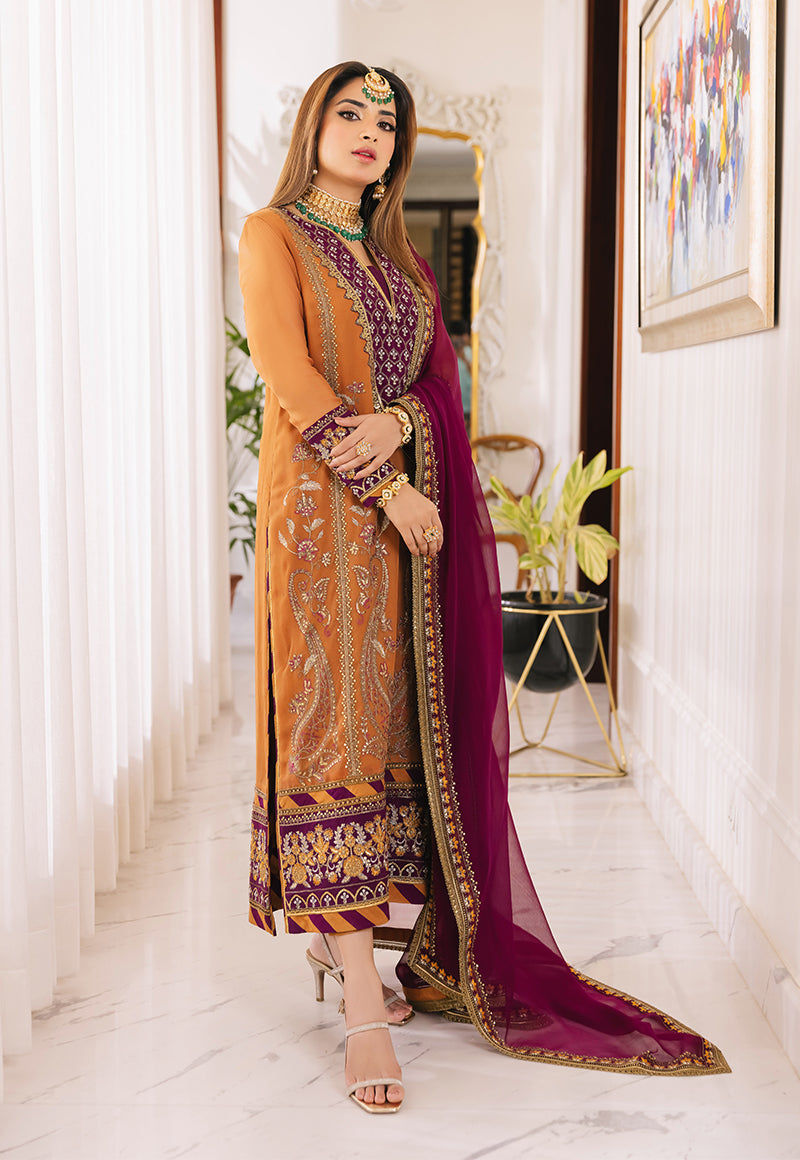 Asim Jofa | Signature Styles | AJSM-38 by Asim Jofa - Designer Dress - Type: Formal - Available at Libayah - 100% Original