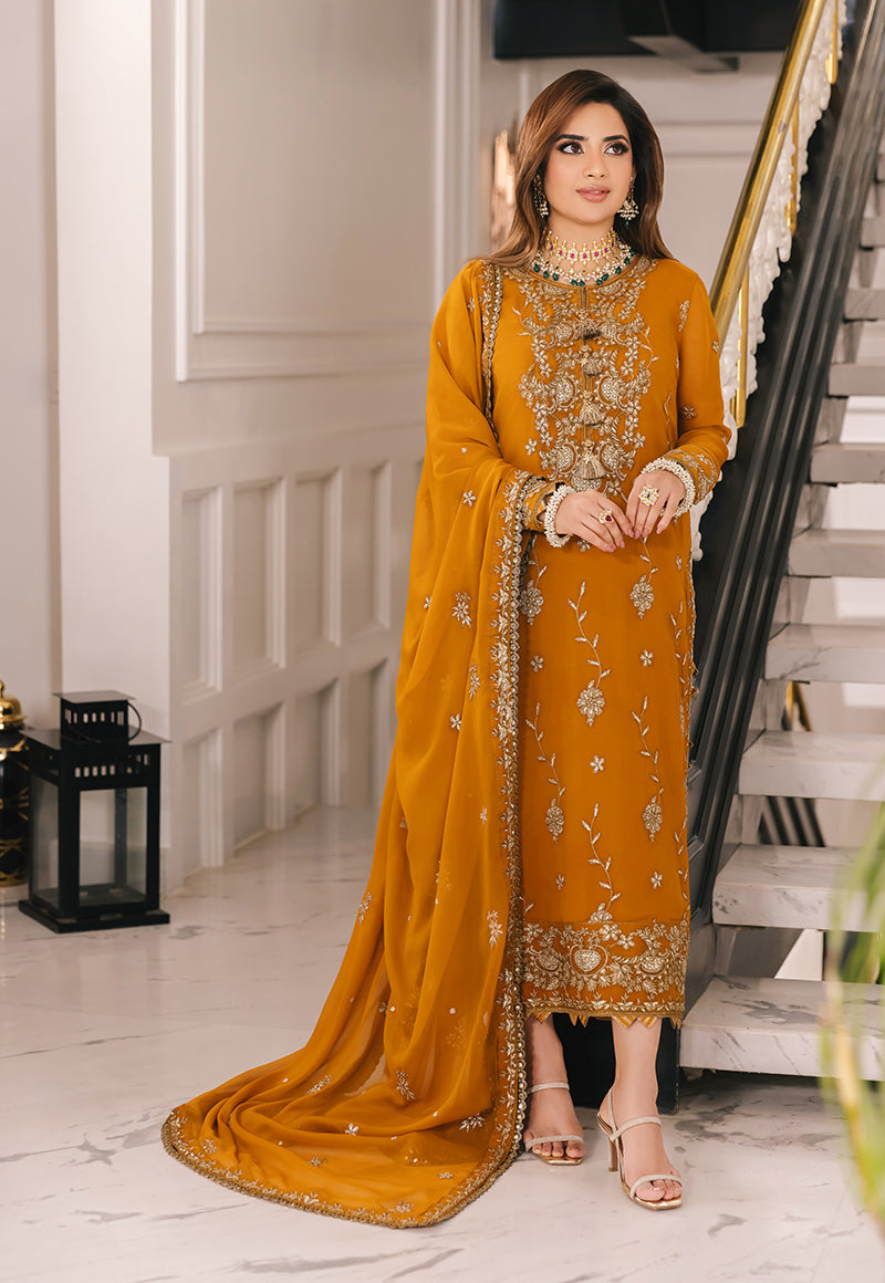 Asim Jofa | Signature Styles | AJSM-27 by Asim Jofa - Designer Dress - Type: Formal - Available at Libayah - 100% Original