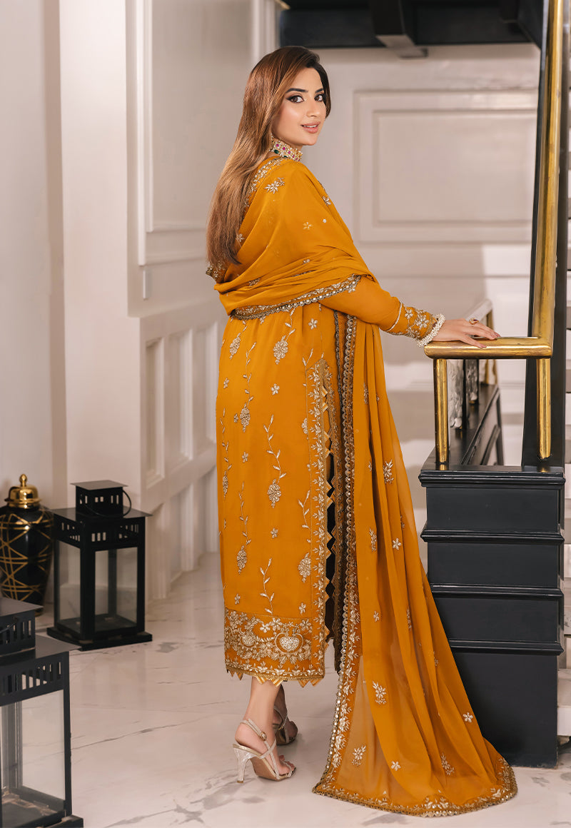 Asim Jofa | Signature Styles | AJSM-27 by Asim Jofa - Designer Dress - Type: Formal - Available at Libayah - 100% Original