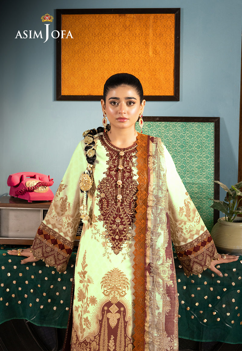 Asim Jofa | Asra Festive Essentials | AJRA-05 by Asim Jofa - Designer Dress - Type: Ladies Clothes - Available at Libayah - 100% Original
