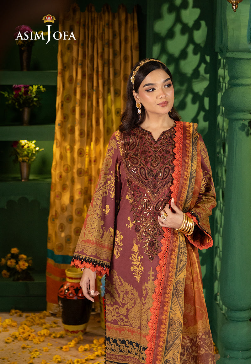 Asim Jofa | Asra Festive Essentials | AJRA-04 by Asim Jofa - Designer Dress - Type: Ladies Clothes - Available at Libayah - 100% Original