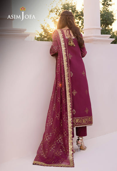 Asim Jofa | Dhanak Rang Collection | AJCF-05 by Asim Jofa - Designer Dress - Type: Ladies Clothes - Available at Libayah - 100% Original