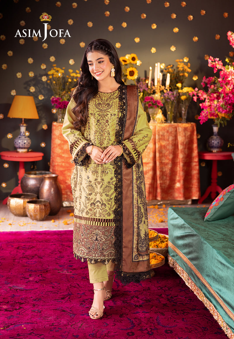 Asim Jofa | Asra Festive Essentials | AJRA-13 by Asim Jofa - Designer Dress - Type: Ladies Clothes - Available at Libayah - 100% Original