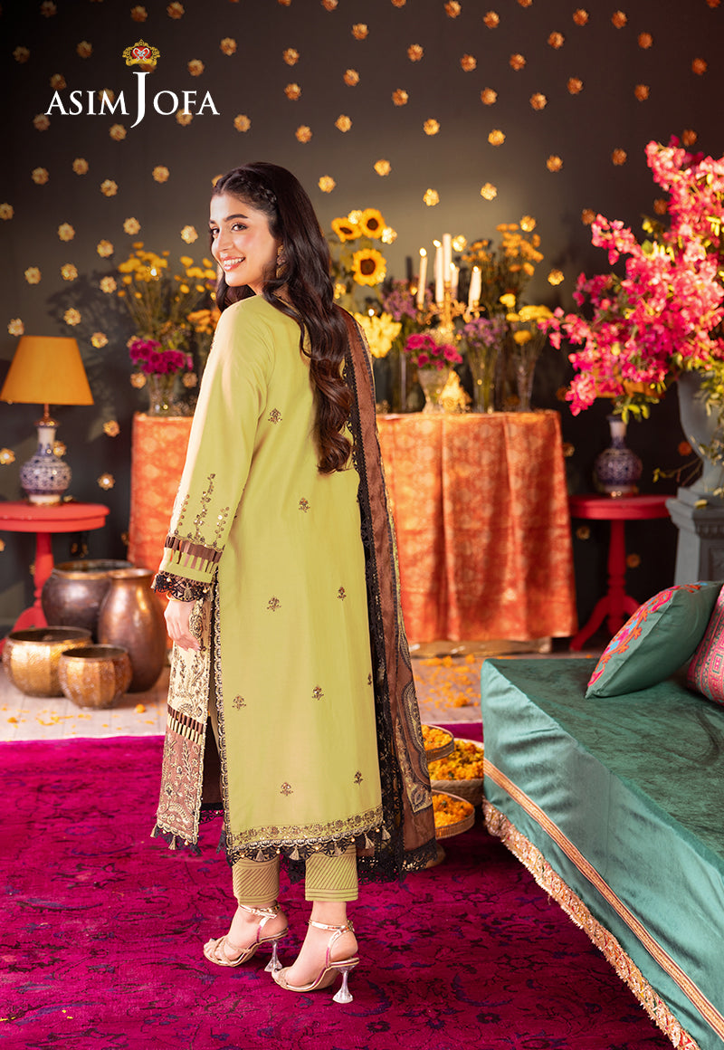 Asim Jofa | Asra Festive Essentials | AJRA-13 by Asim Jofa - Designer Dress - Type: Ladies Clothes - Available at Libayah - 100% Original
