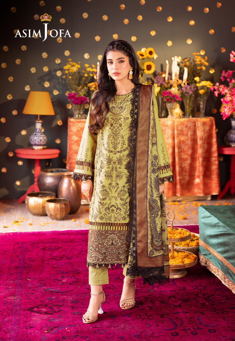 Asim Jofa | Asra Festive Essentials | AJRA-13 by Asim Jofa - Designer Dress - Type: Ladies Clothes - Available at Libayah - 100% Original