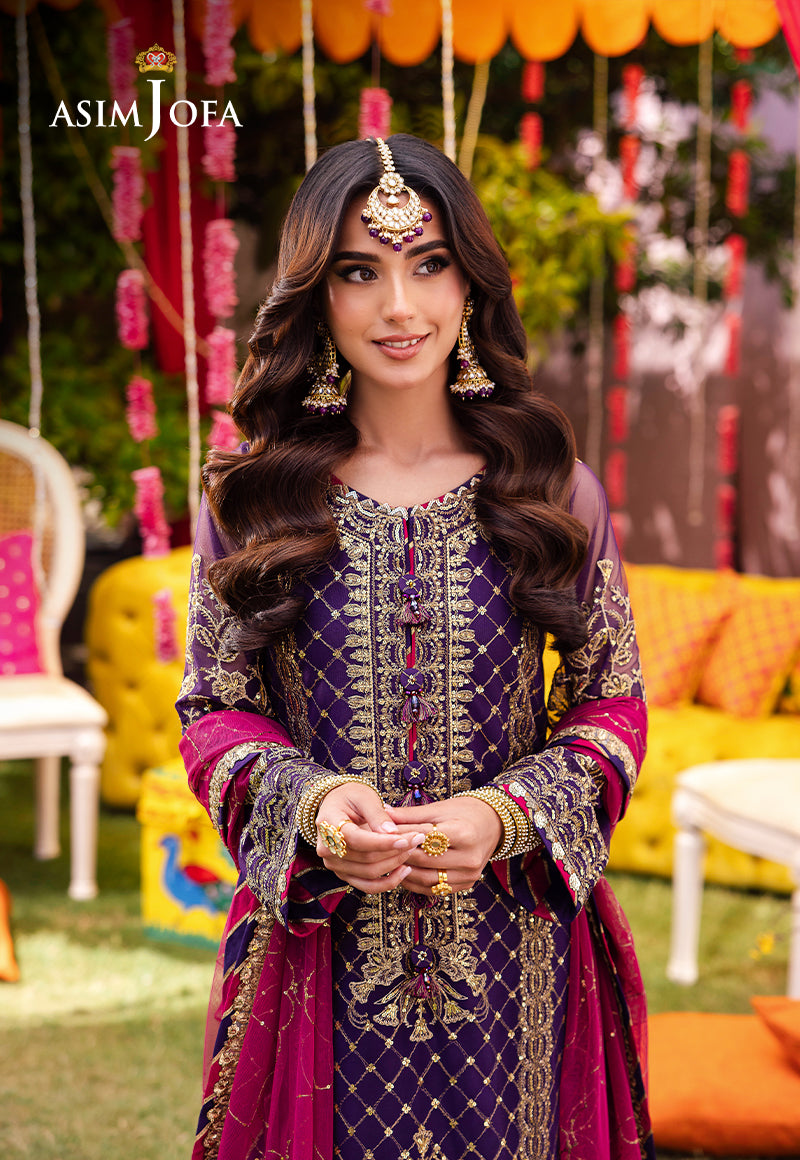 Asim Jofa | Jag Mag Formals | AJMJ-14 by Asim Jofa - Designer Dress - Type: Ladies Clothes - Available at Libayah - 100% Original
