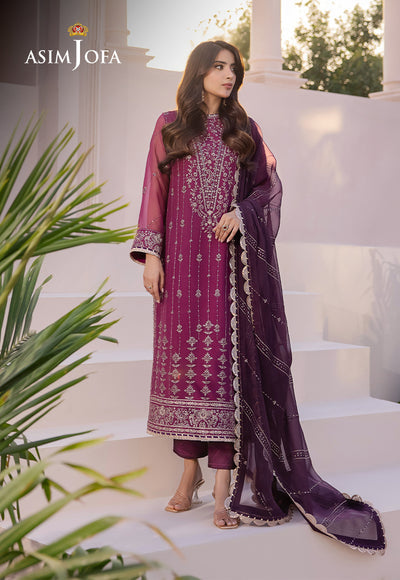 Asim Jofa | Dhanak Rang Collection | AJCF-19 by Asim Jofa - Designer Dress - Type: Ladies Clothes - Available at Libayah - 100% Original