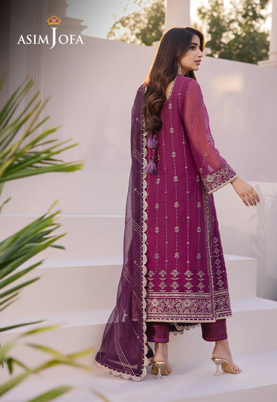Asim Jofa | Dhanak Rang Collection | AJCF-19 by Asim Jofa - Designer Dress - Type: Ladies Clothes - Available at Libayah - 100% Original