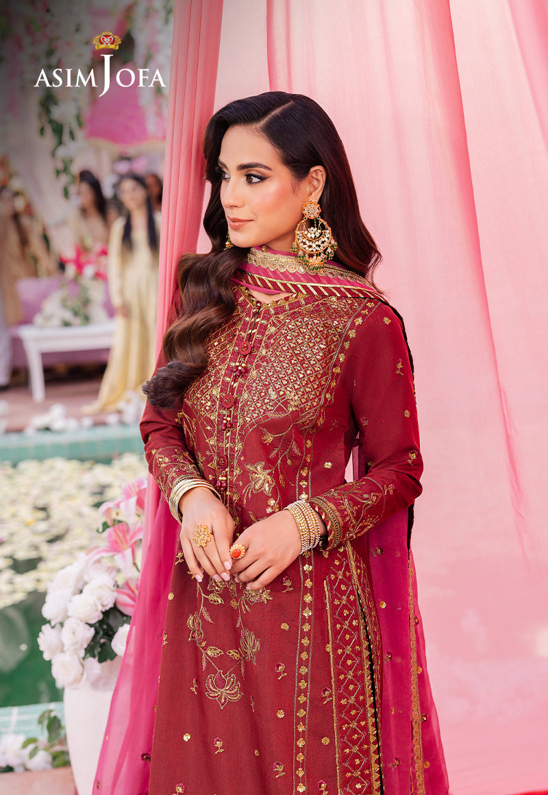 Asim Jofa | Jag Mag Formals | AJMJ-22 by Asim Jofa - Designer Dress - Type: Ladies Clothes - Available at Libayah - 100% Original