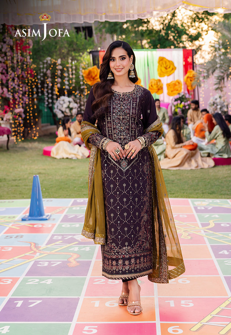 Asim Jofa | Jag Mag Formals | AJMJ-11 by Asim Jofa - Designer Dress - Type: Ladies Clothes - Available at Libayah - 100% Original
