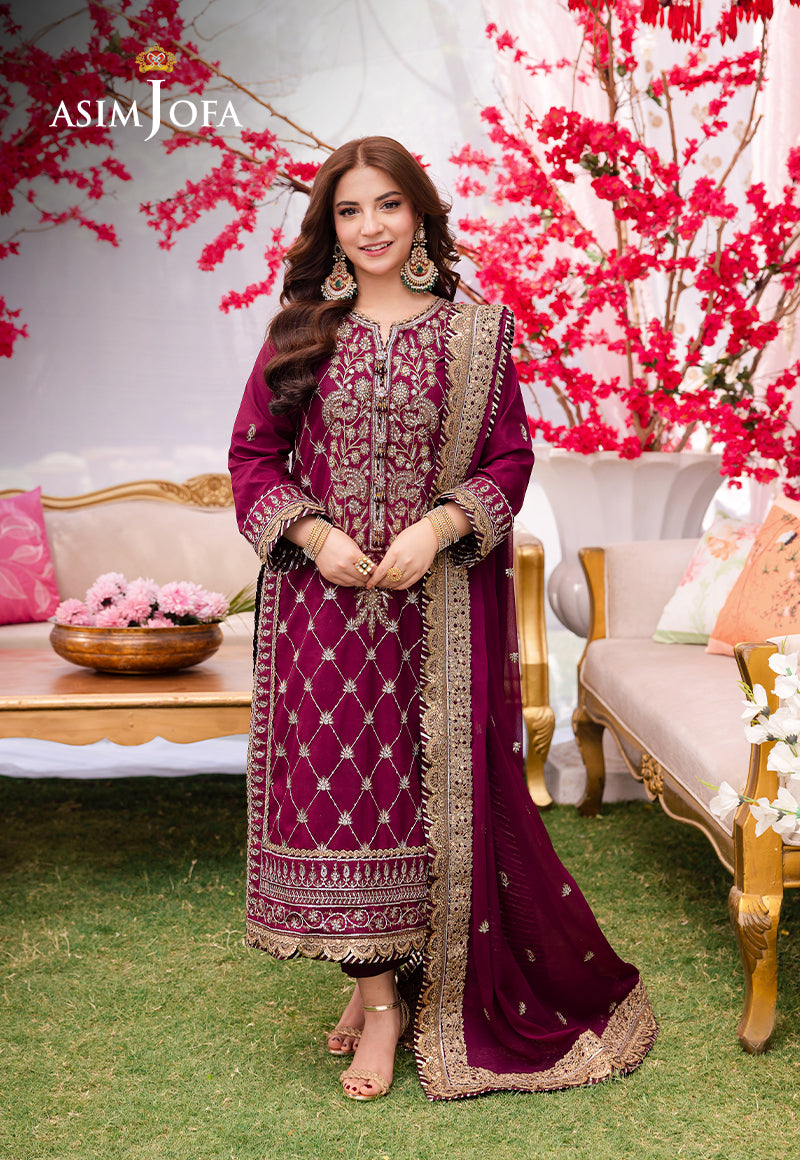 Asim Jofa | Jag Mag Formals | AJMJ-03 by Asim Jofa - Designer Dress - Type: Ladies Clothes - Available at Libayah - 100% Original