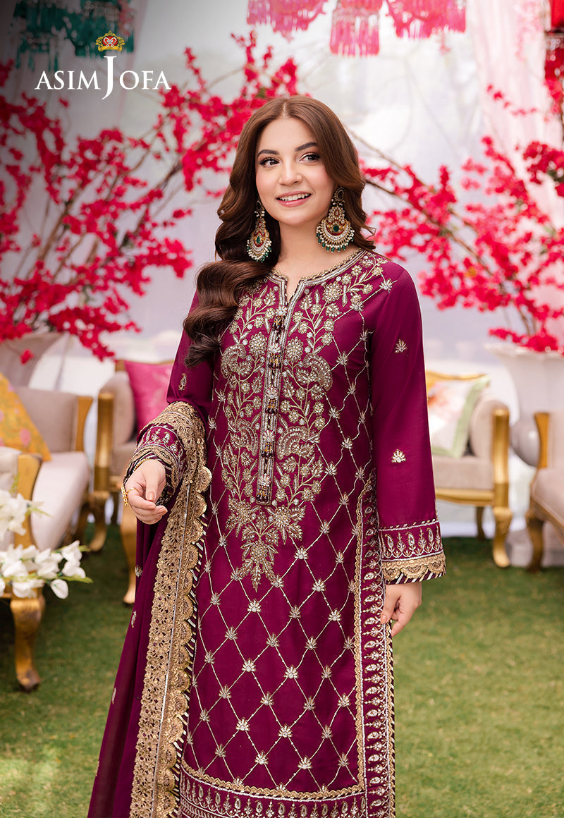 Asim Jofa | Jag Mag Formals | AJMJ-03 by Asim Jofa - Designer Dress - Type: Ladies Clothes - Available at Libayah - 100% Original