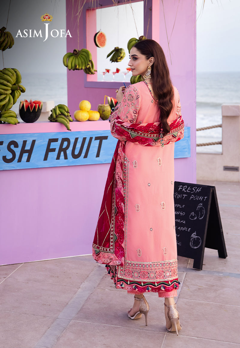 Asim Jofa | Uraan Lawn Chiffon Collection | AJUR-06 by Asim Jofa - Designer Dress - Type: Ladies Clothes - Available at Libayah - 100% Original