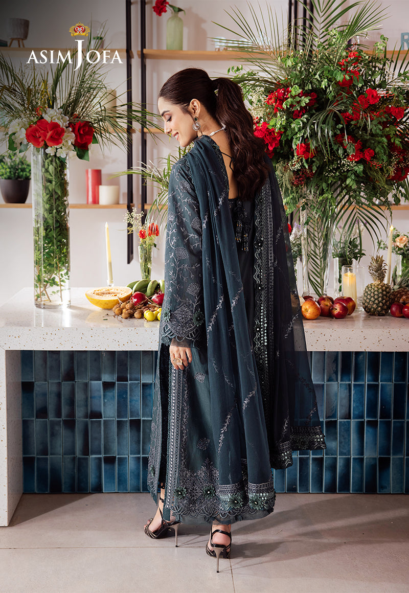Asim Jofa | Uraan Lawn Chiffon Collection | AJUR-01 by Asim Jofa - Designer Dress - Type: Ladies Clothes - Available at Libayah - 100% Original
