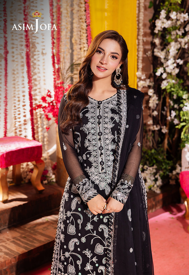 Asim Jofa | Jag Mag Formals | AJMJ-01 by Asim Jofa - Designer Dress - Type: Ladies Clothes - Available at Libayah - 100% Original