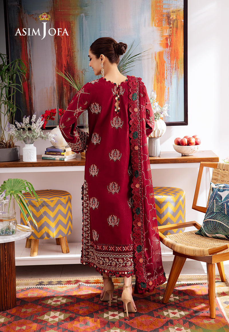 Asim Jofa | Uraan Lawn Chiffon Collection | AJUR-04 by Asim Jofa - Designer Dress - Type: Ladies Clothes - Available at Libayah - 100% Original