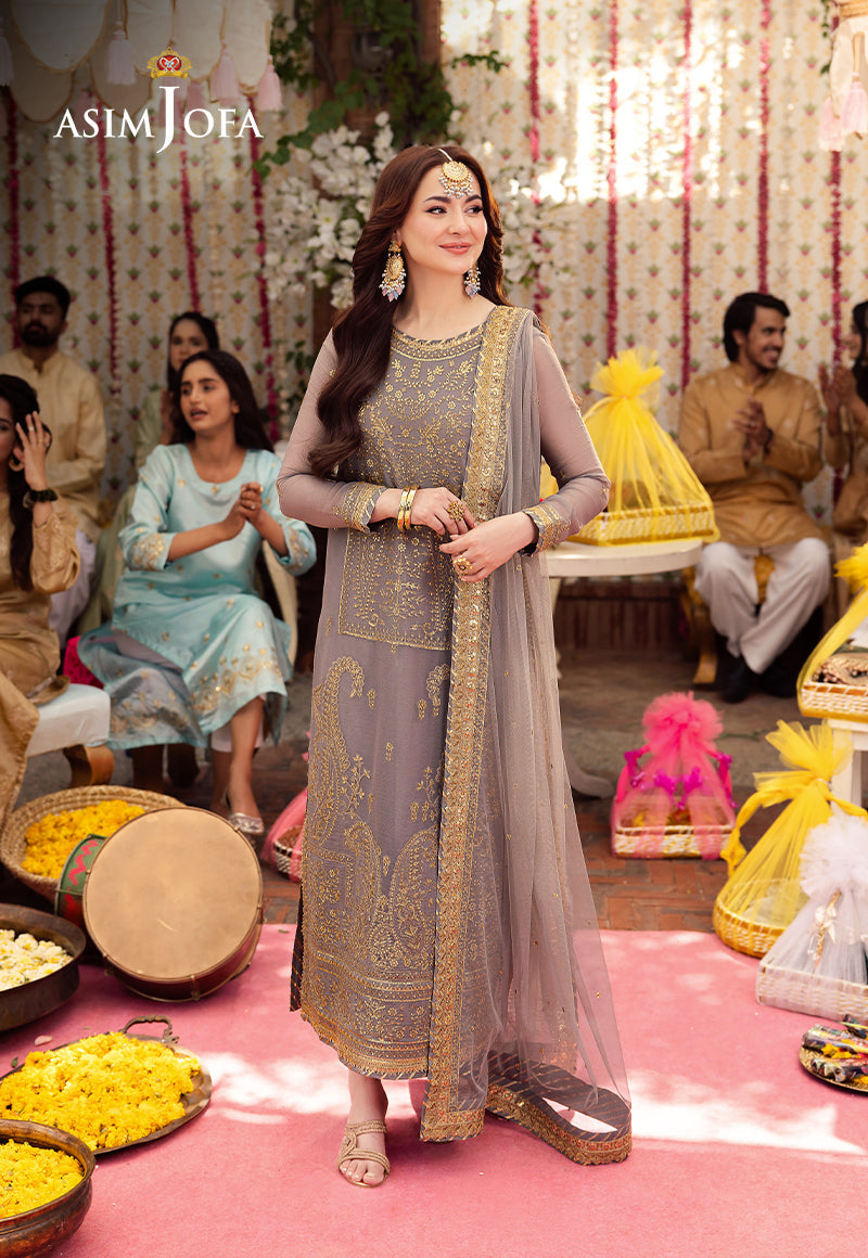 Asim Jofa | Jag Mag Formals | AJMJ-27 by Asim Jofa - Designer Dress - Type: Ladies Clothes - Available at Libayah - 100% Original