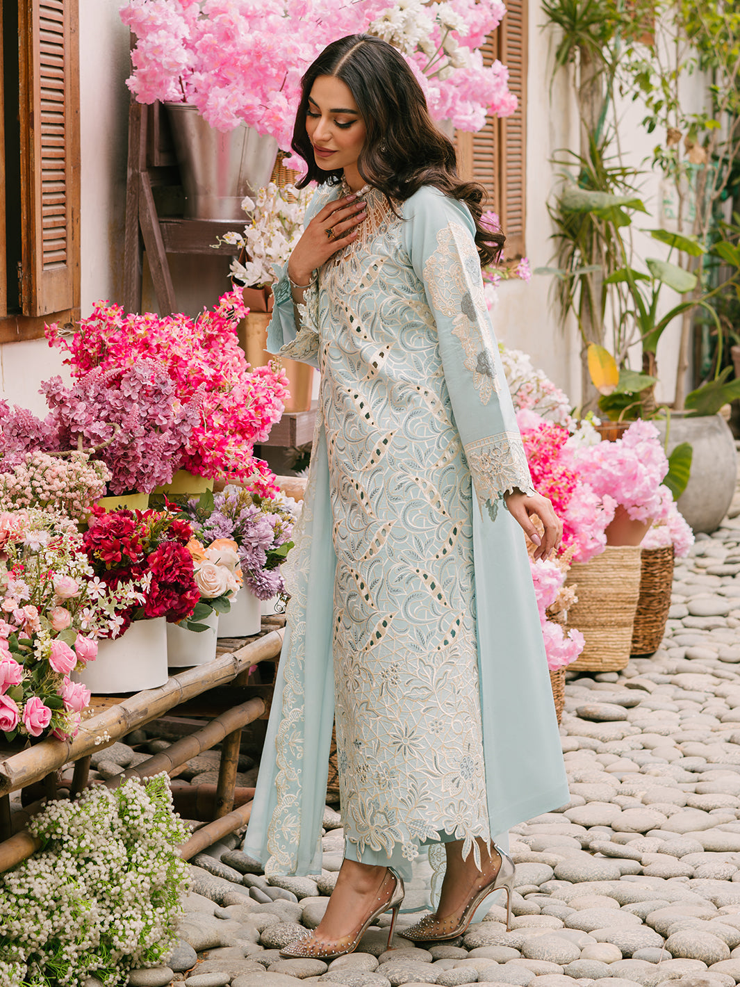Mahnur | Mahrukh Eid Edit 24 | MILANO by Mahnur - Designer Dress - Type: Ladies Clothes - Available at Libayah - 100% Original