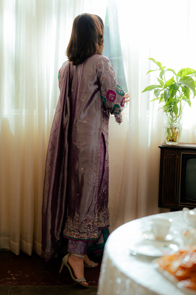 Mushq | Sunehri Resham Edit | AAIDAH by Mushq - Designer Dress - Type: Ladies Clothes - Available at Libayah - 100% Original