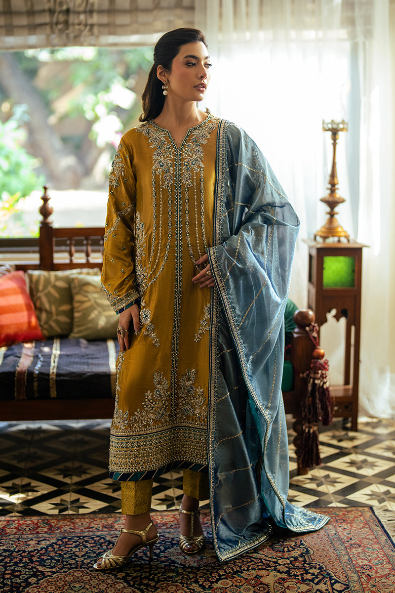 Mushq | Sunehri Resham Edit | ZOYA by Mushq - Designer Dress - Type: Ladies Clothes - Available at Libayah - 100% Original