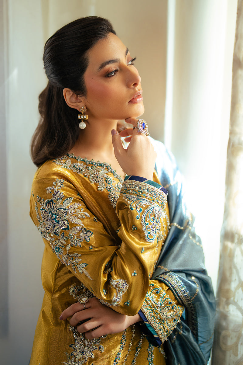 Mushq | Sunehri Resham Edit | ZOYA by Mushq - Designer Dress - Type: Ladies Clothes - Available at Libayah - 100% Original