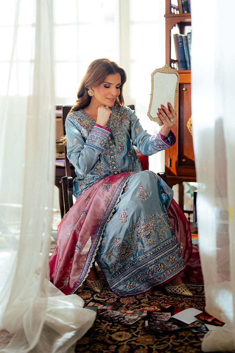 Mushq | Sunehri Resham Edit | NEELAM by Mushq - Designer Dress - Type: Ladies Clothes - Available at Libayah - 100% Original