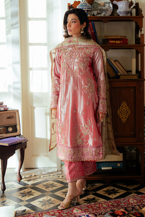 Mushq | Sunehri Resham Edit | MEHER by Mushq - Designer Dress - Type: Ladies Clothes - Available at Libayah - 100% Original