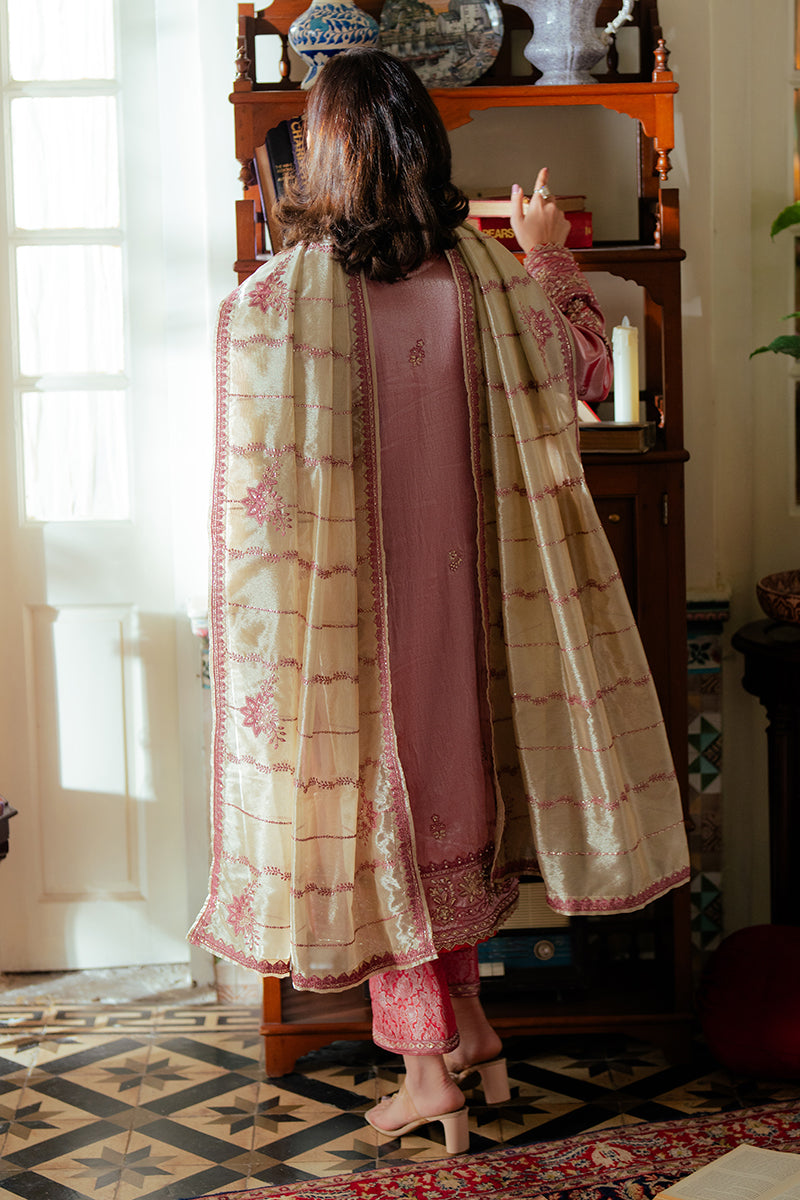 Mushq | Sunehri Resham Edit | MEHER by Mushq - Designer Dress - Type: Ladies Clothes - Available at Libayah - 100% Original