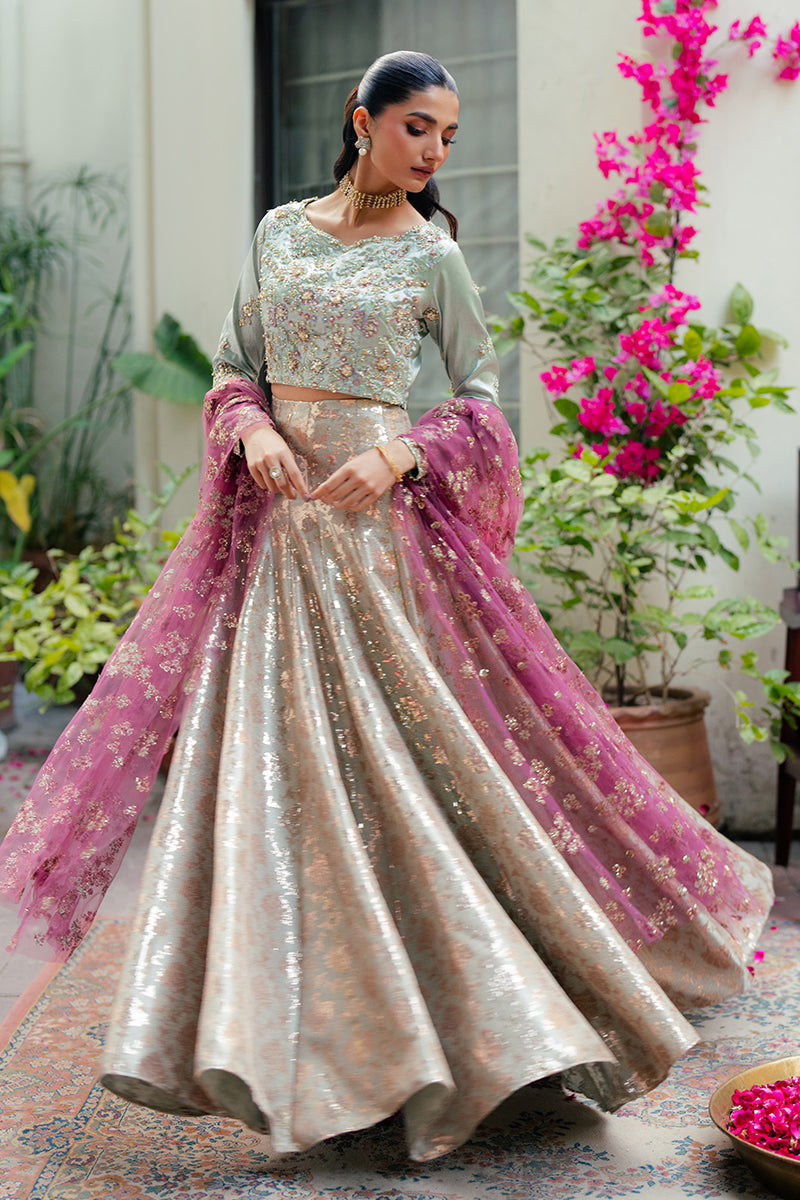 Mushq | Sunehri Resham Edit | ZIMA by Mushq - Designer Dress - Type: Ladies Clothes - Available at Libayah - 100% Original