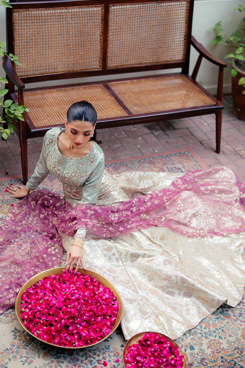 Mushq | Sunehri Resham Edit | ZIMA by Mushq - Designer Dress - Type: Ladies Clothes - Available at Libayah - 100% Original